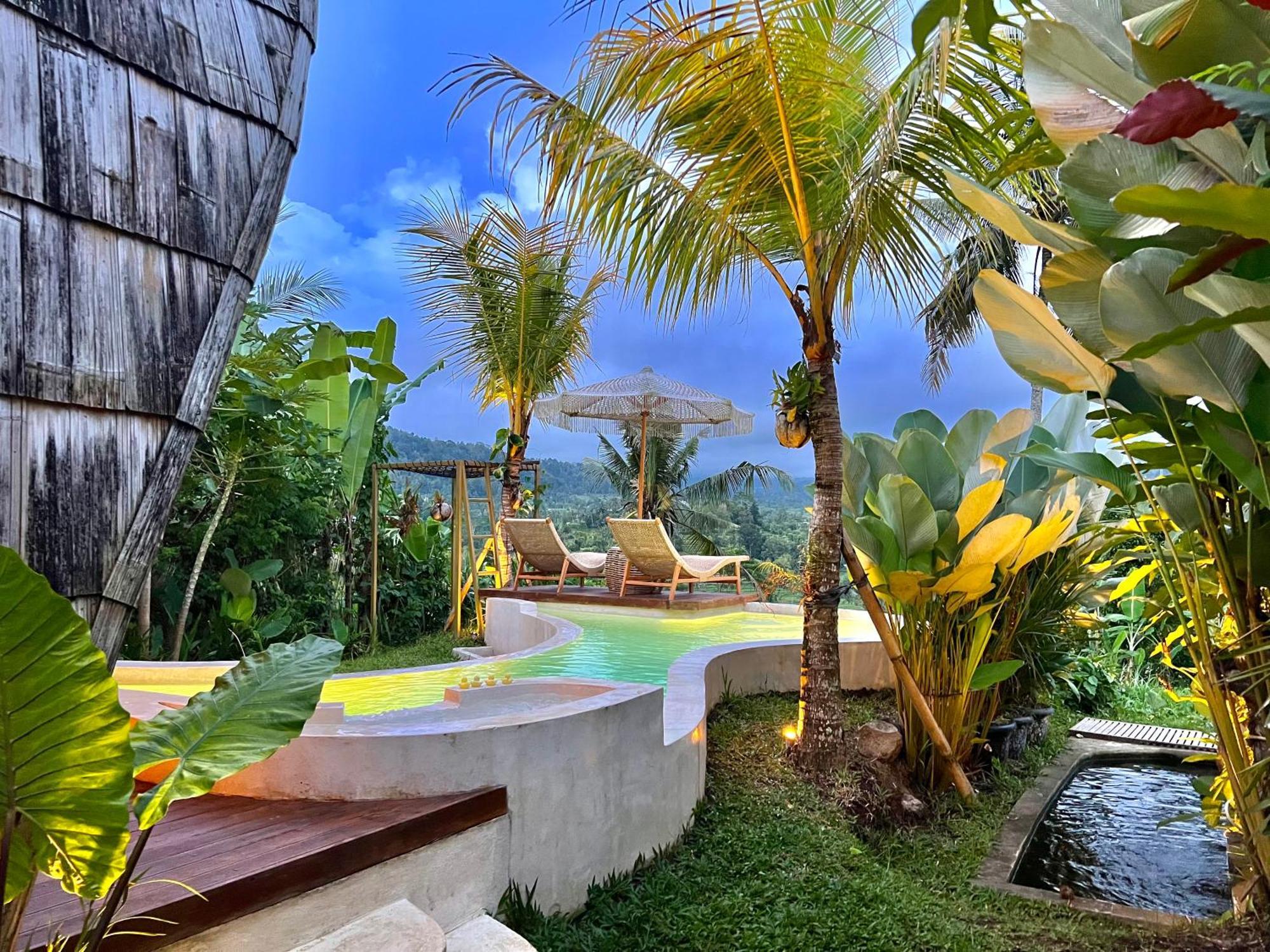 Gladak Di Uma Bali Bed and Breakfast Sidemen  Buitenkant foto